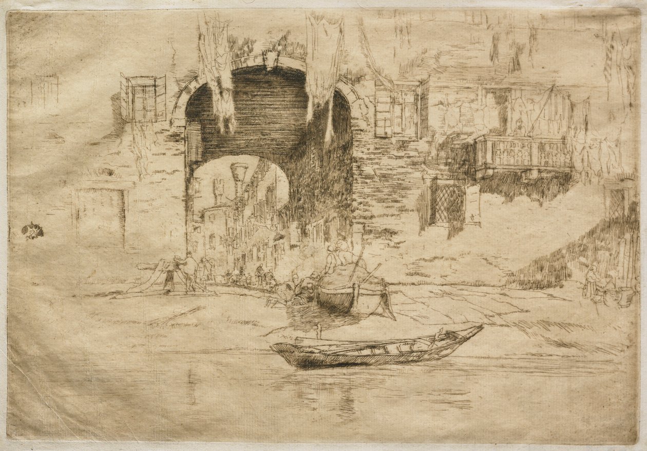 San Biagio. autorstwa James Abbott McNeill Whistler