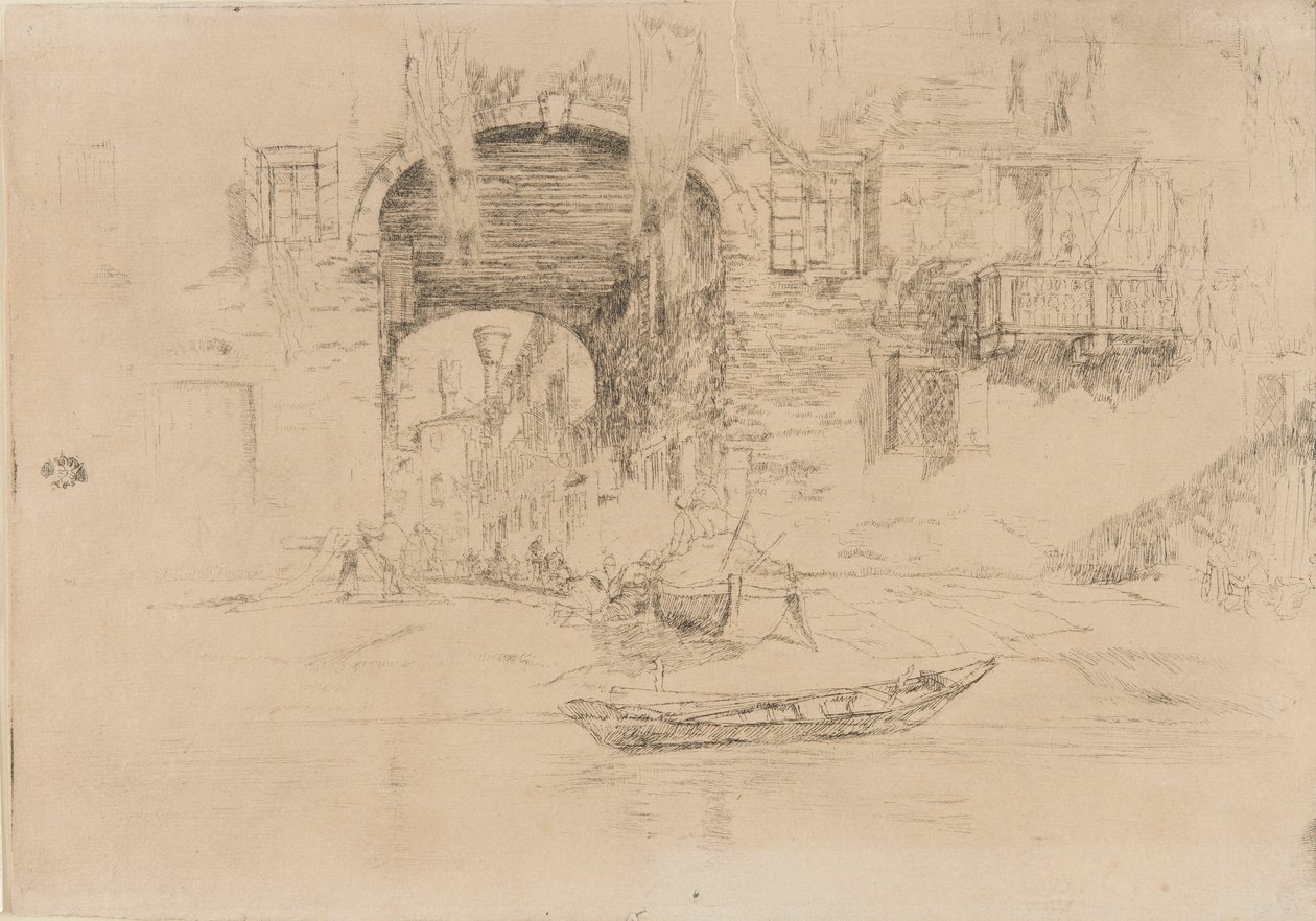 San Biagio, 1879-1880. autorstwa James Abbott McNeill Whistler