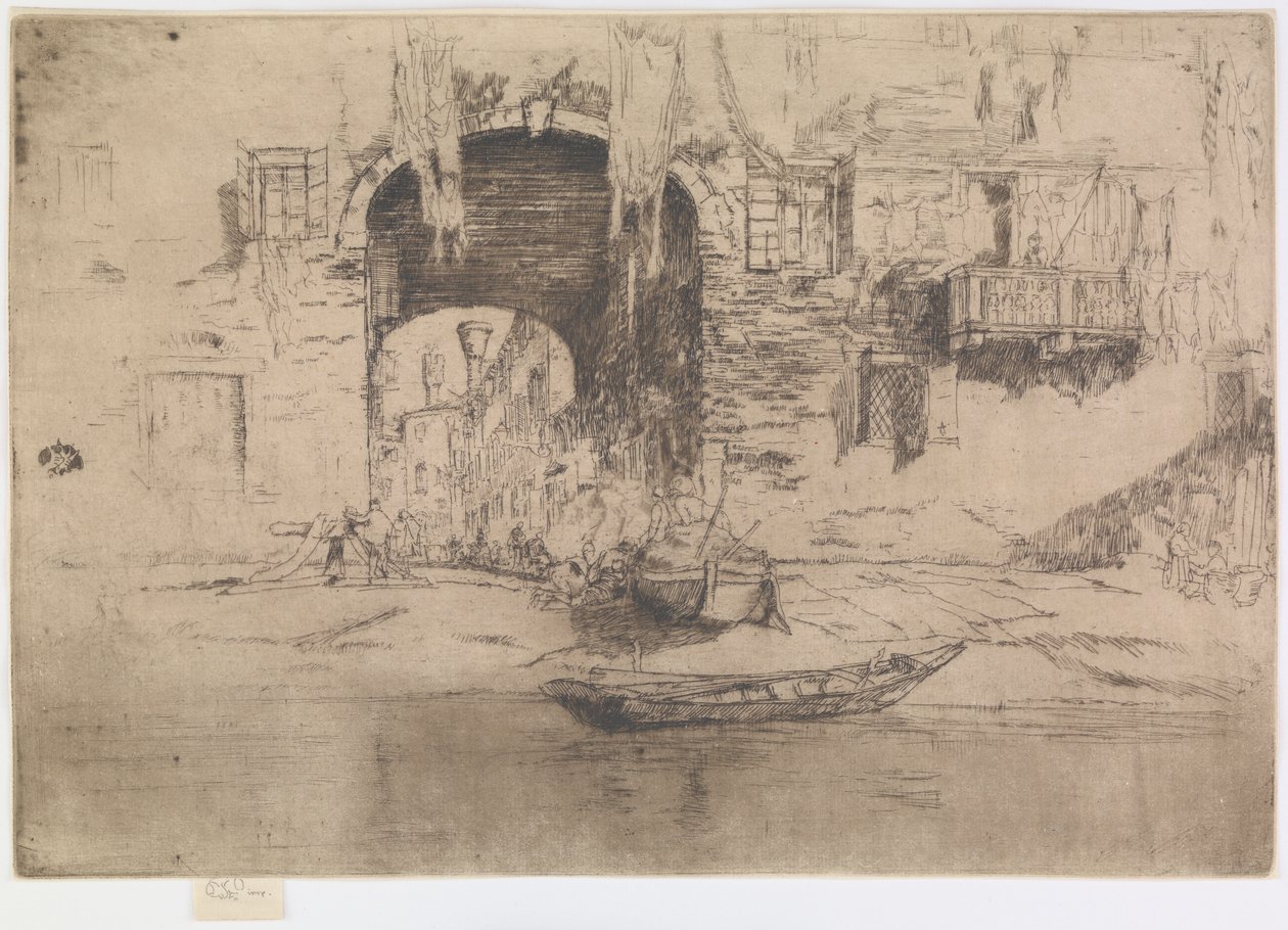 San Biagio, 1879-1880. autorstwa James Abbott McNeill Whistler
