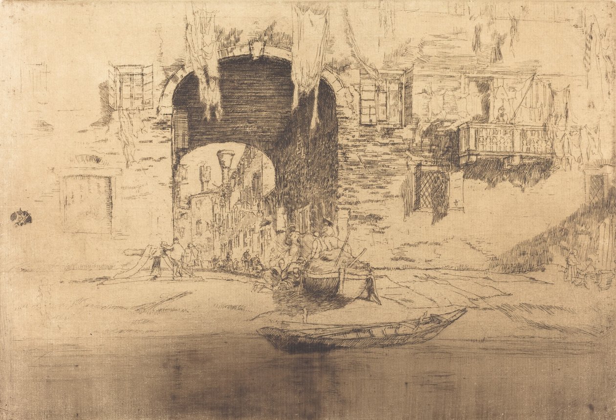 San Biagio, 18791880. autorstwa James Abbott McNeill Whistler