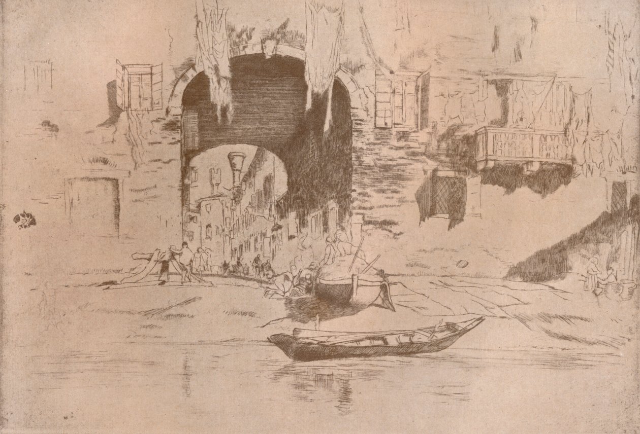 San Biagio, c1879, 1904 autorstwa James Abbott McNeill Whistler