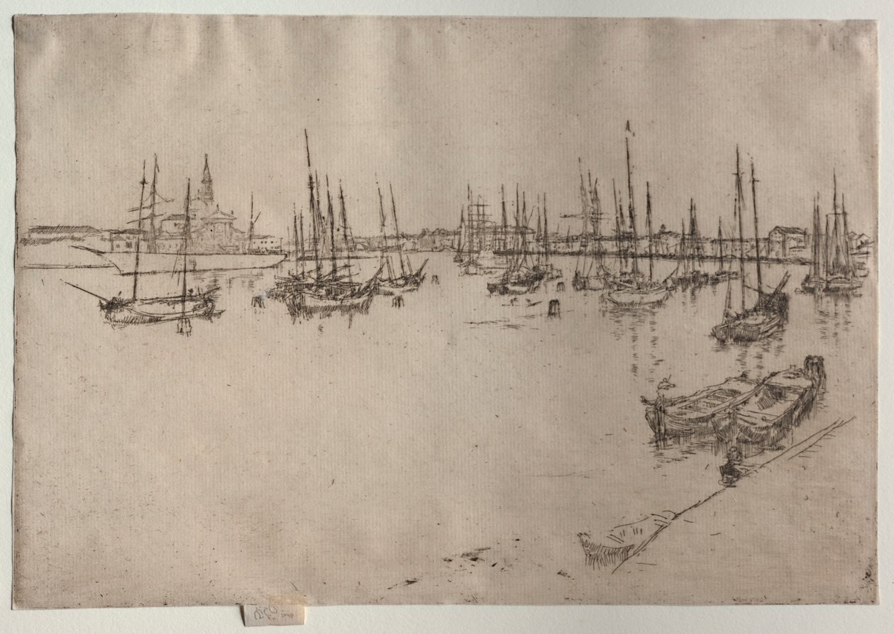 San Giorgio, Wenecja, 1886. autorstwa James Abbott McNeill Whistler