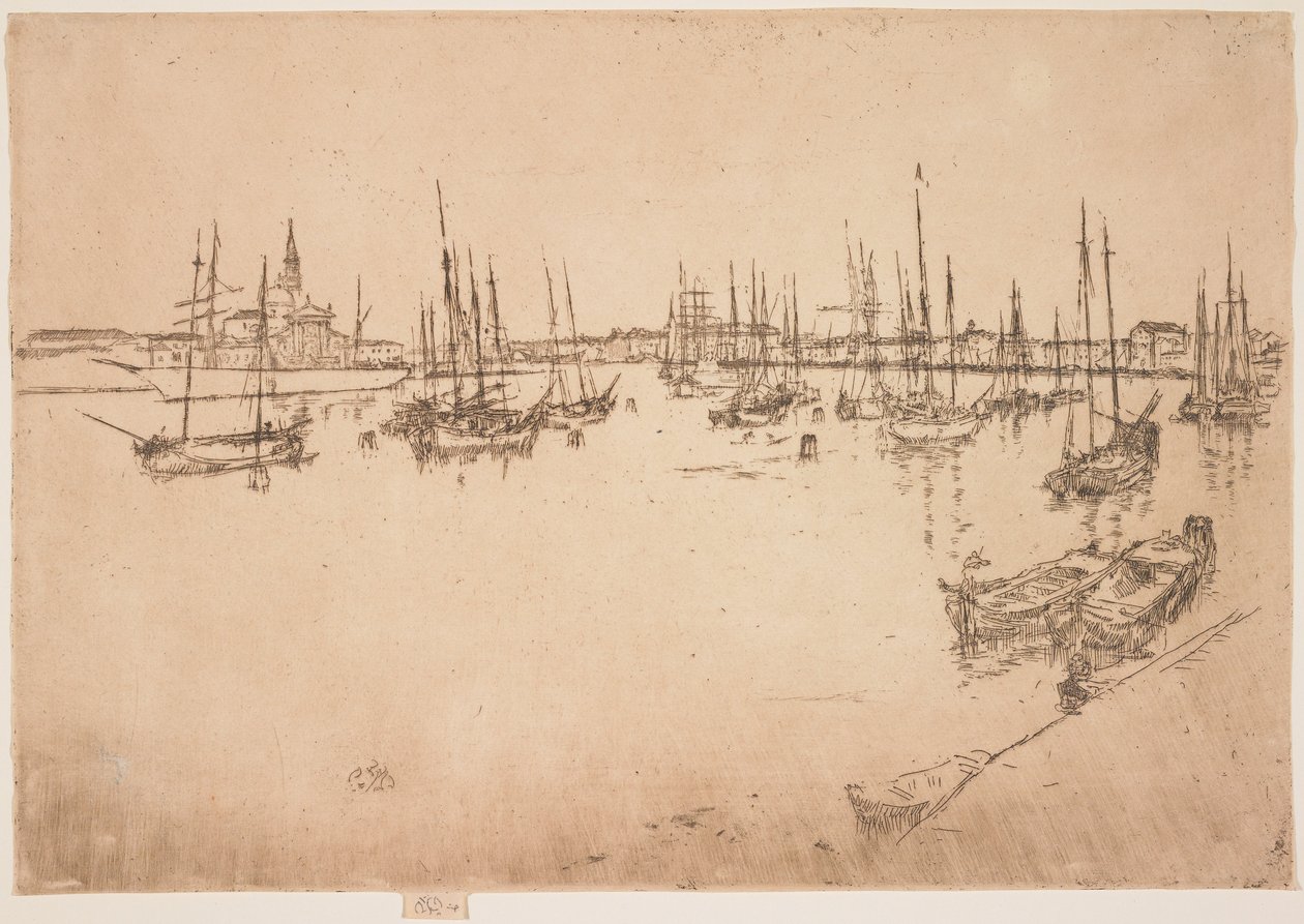 San Giorgio z drugiej serii weneckiej autorstwa James Abbott McNeill Whistler