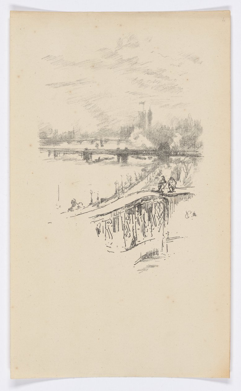 Gołębie Savoy autorstwa James Abbott McNeill Whistler