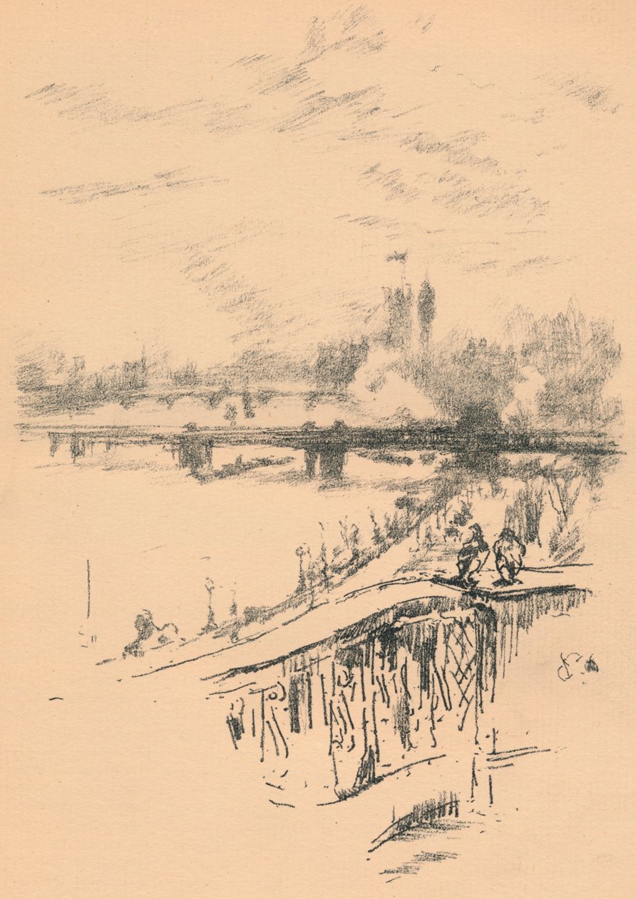 Gołębie Savoy, 1896, 1898 autorstwa James Abbott McNeill Whistler