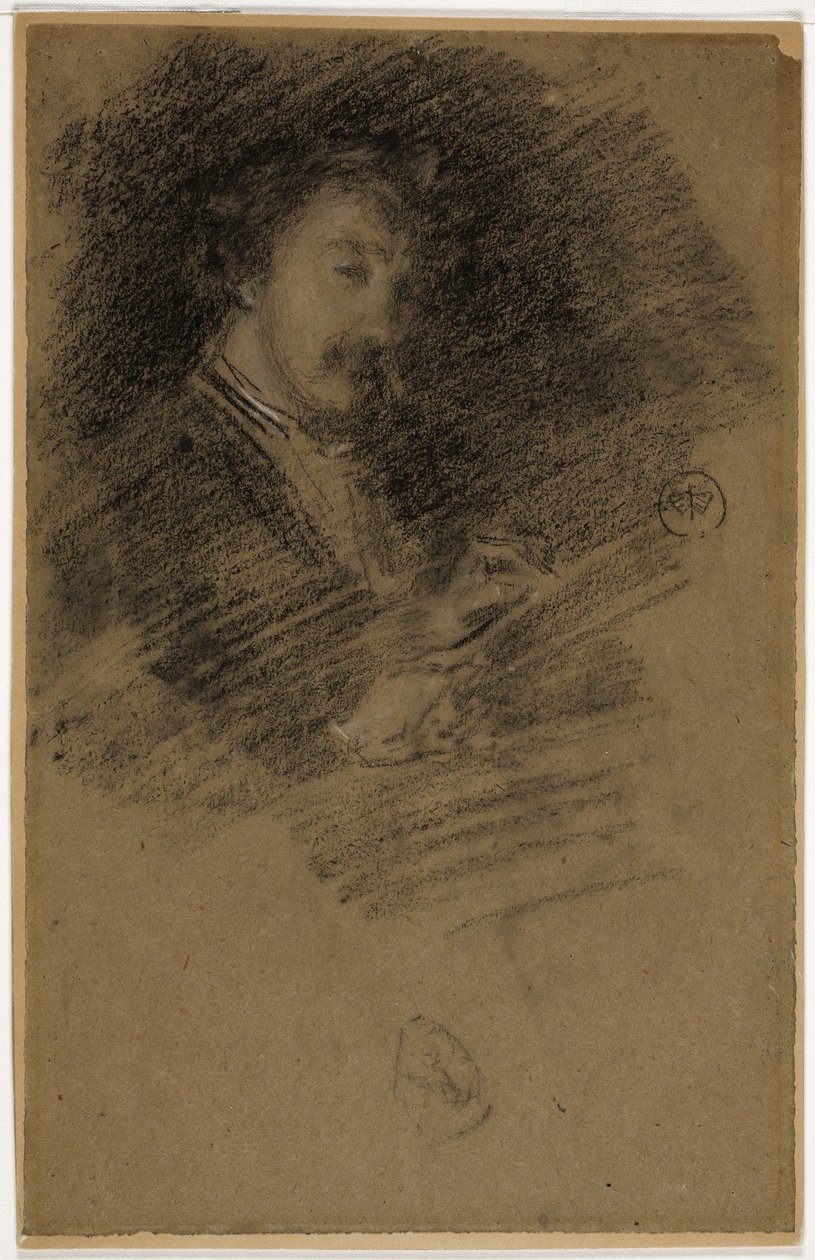 Autoportret, 1871-73 autorstwa James Abbott McNeill Whistler