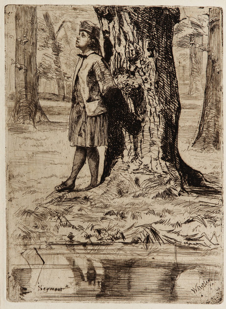 Seymour, 1859. autorstwa James Abbott McNeill Whistler