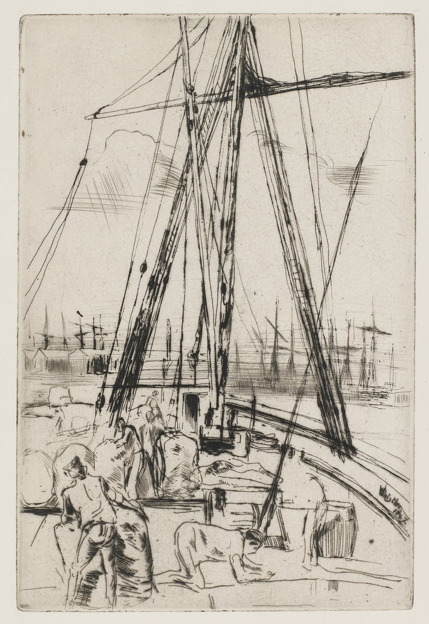 Wysyłka w Liverpoolu autorstwa James Abbott McNeill Whistler