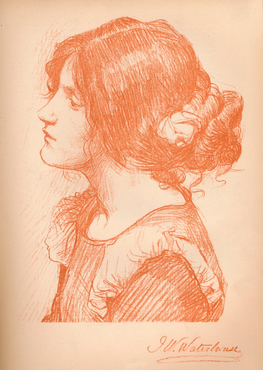 Szkic kobiety c1885, 1896 autorstwa James Abbott McNeill Whistler