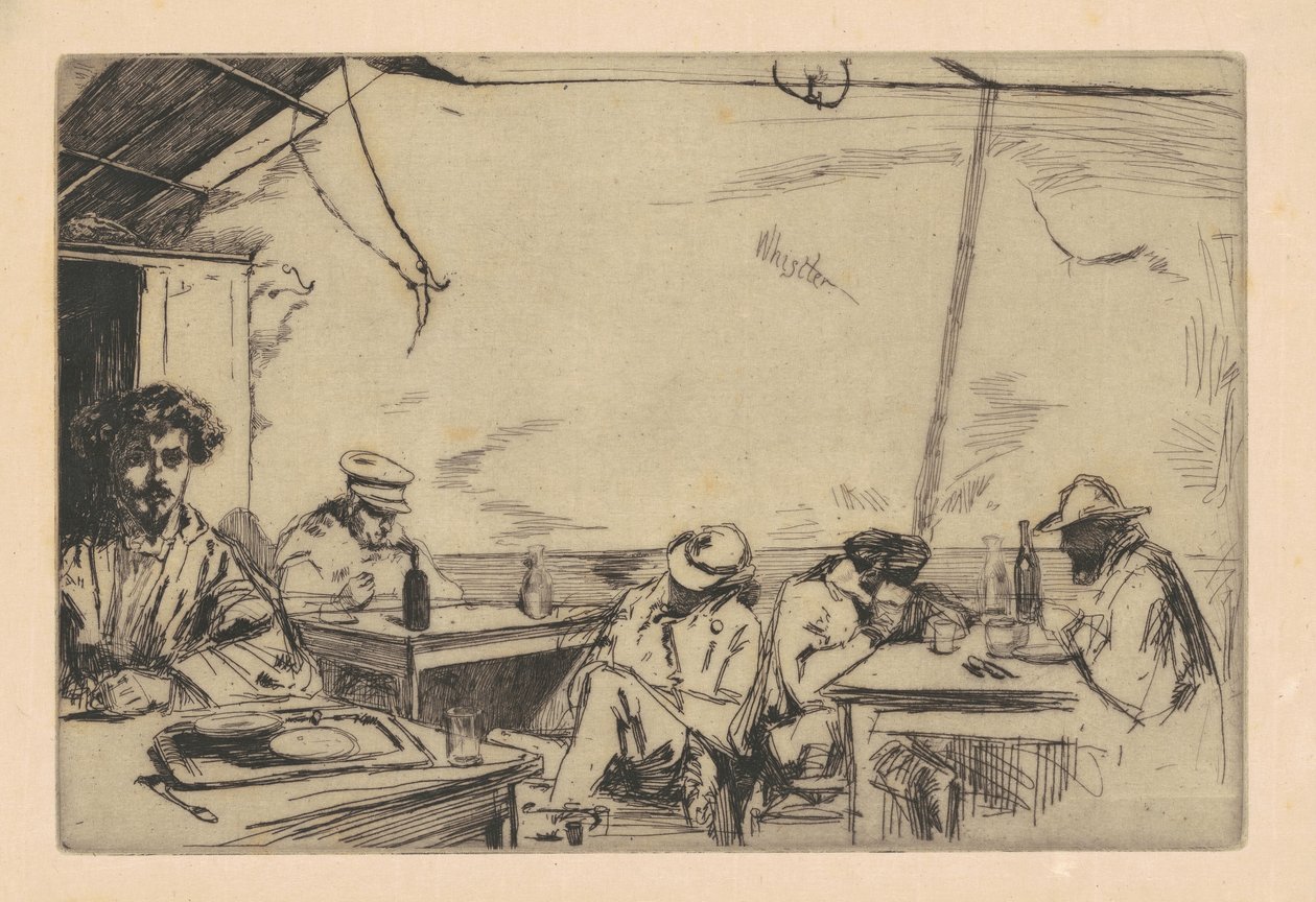 Zupa za trzy grosze, 1859. autorstwa James Abbott McNeill Whistler