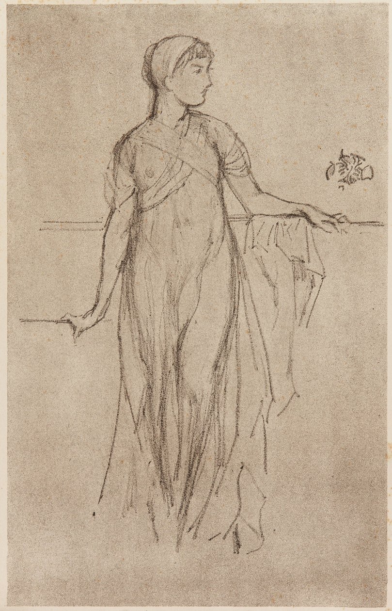 Studium, 1879. autorstwa James Abbott McNeill Whistler