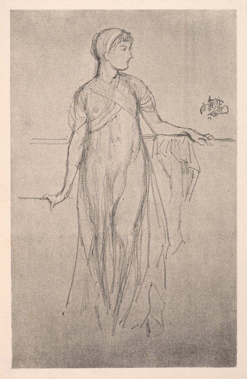 Studium, 1879. autorstwa James Abbott McNeill Whistler