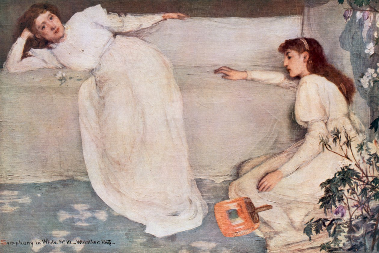 Symfonia w bieli nr III, c1867. autorstwa James Abbott McNeill Whistler