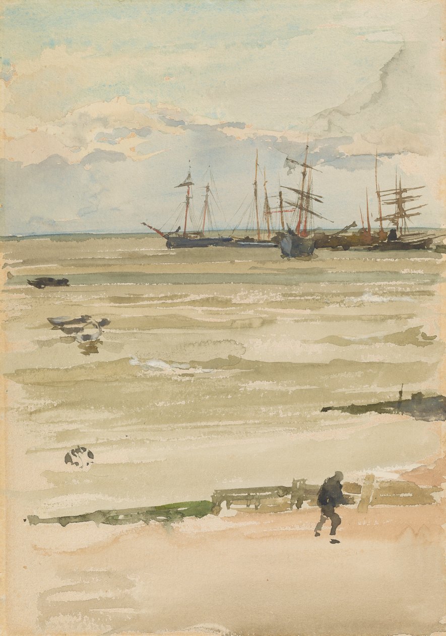 Kotwicowisko, 1882-1884. autorstwa James Abbott McNeill Whistler