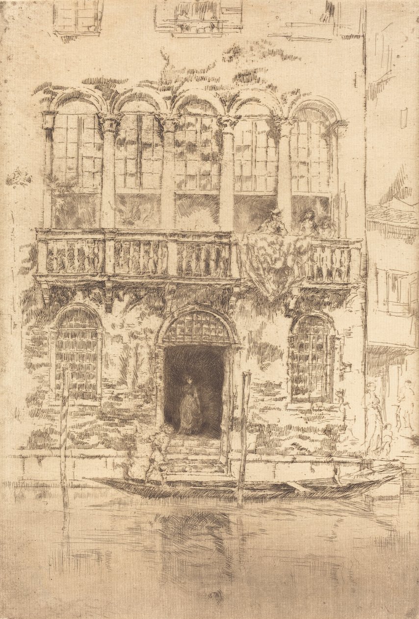 Balkon, 18791880. autorstwa James Abbott McNeill Whistler