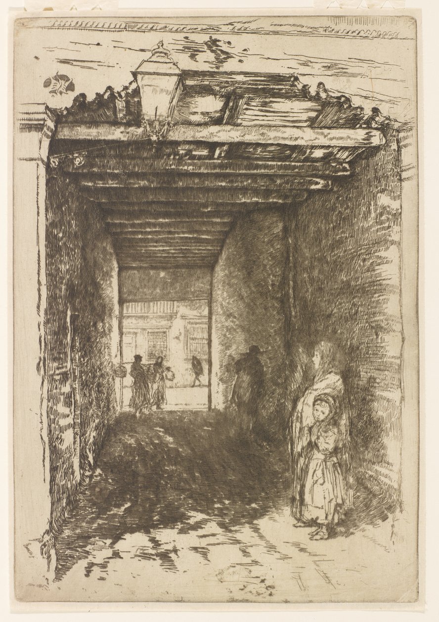 Żebracy autorstwa James Abbott McNeill Whistler