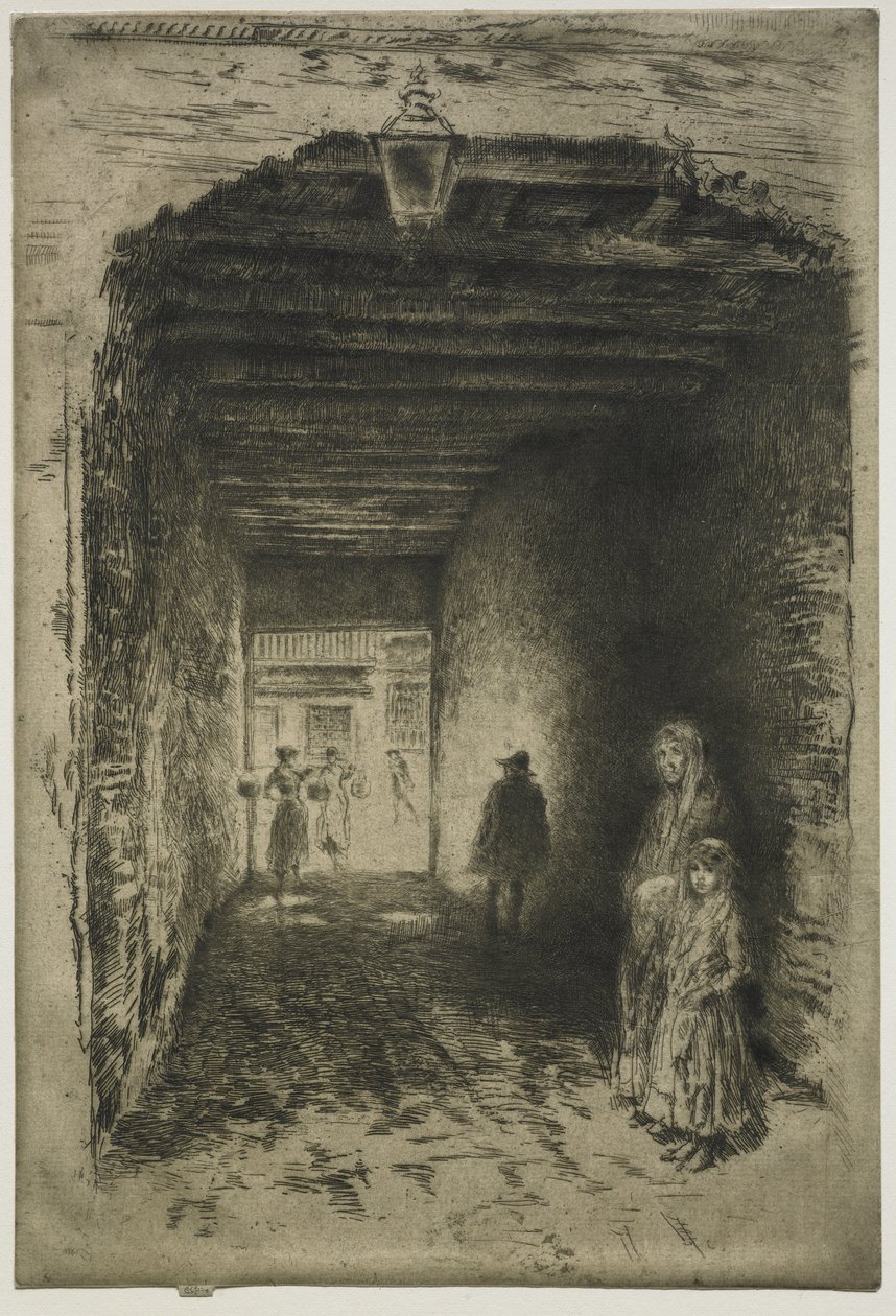 Żebracy autorstwa James Abbott McNeill Whistler