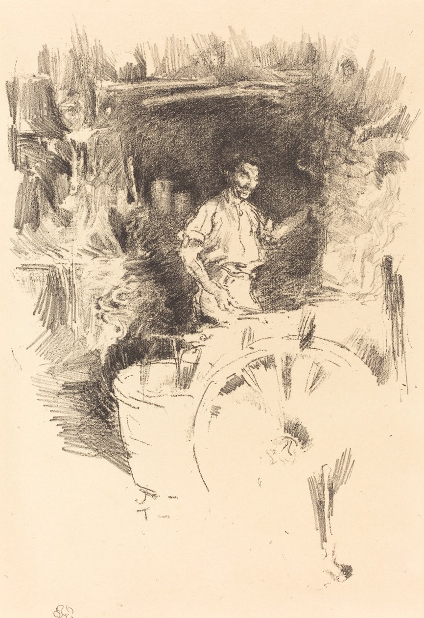 Kowal, 18951896. autorstwa James Abbott McNeill Whistler