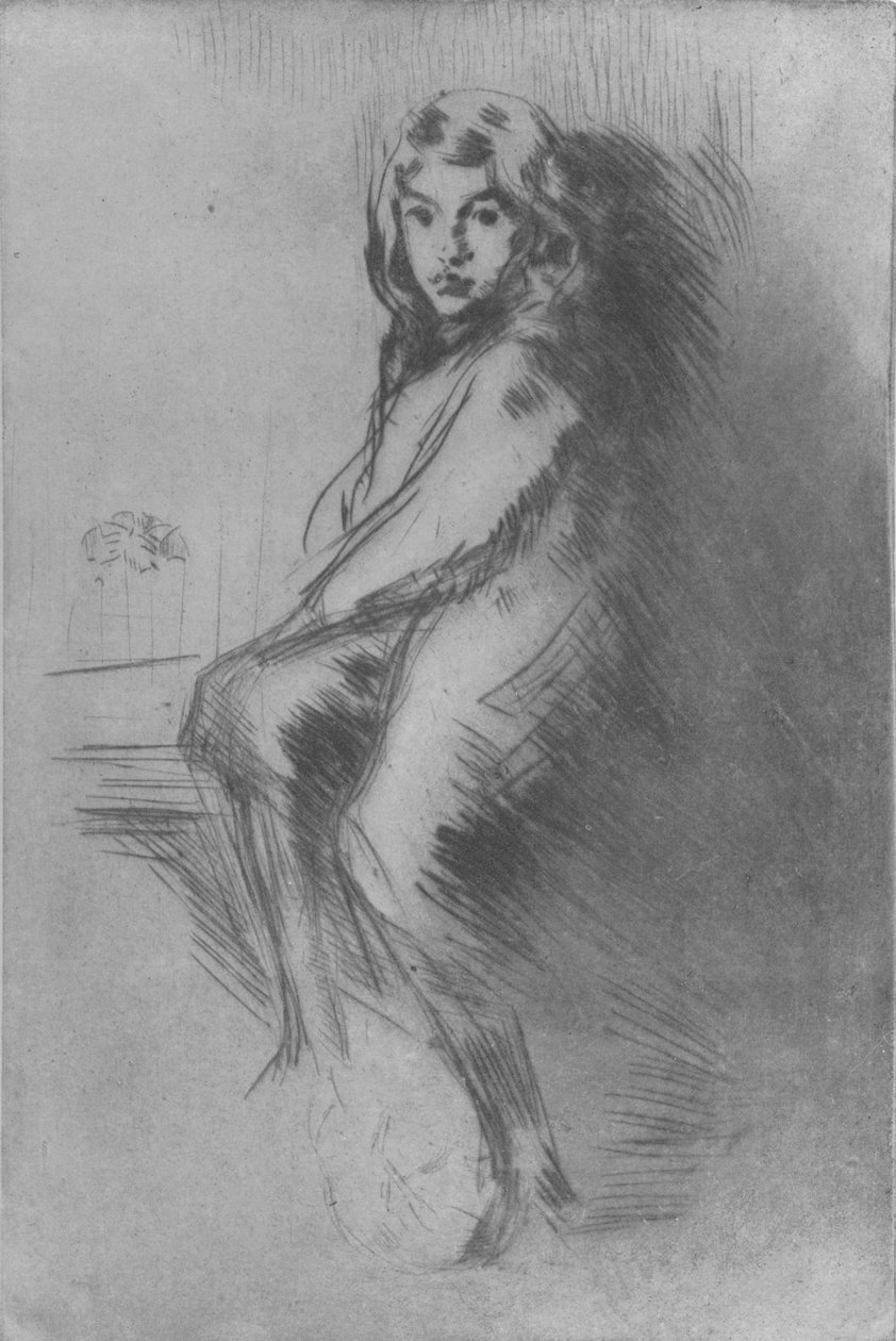 Chłopiec Charlie Hanson, c1876, 1904 autorstwa James Abbott McNeill Whistler