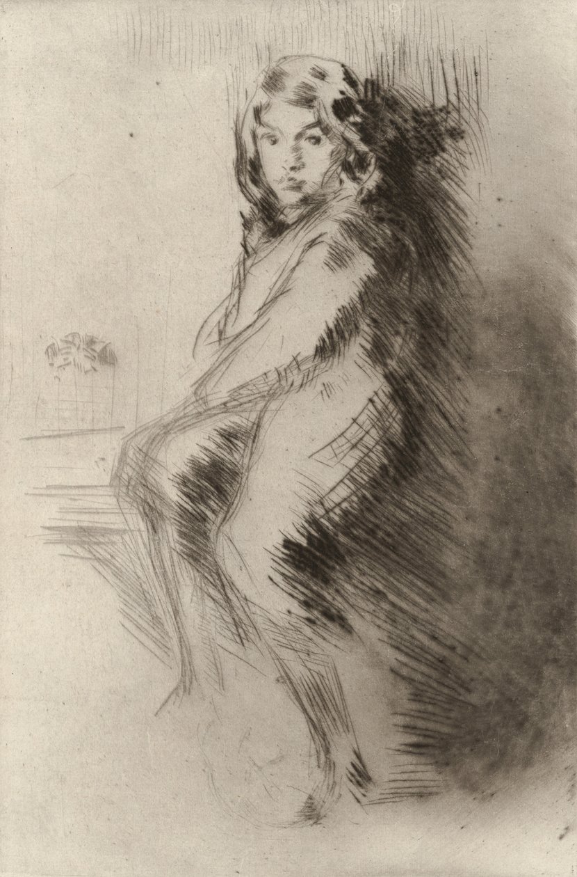 Chłopiec Charlie Hanson, c. 18731875. autorstwa James Abbott McNeill Whistler