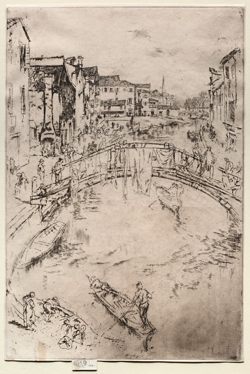 Most, 1886. autorstwa James Abbott McNeill Whistler