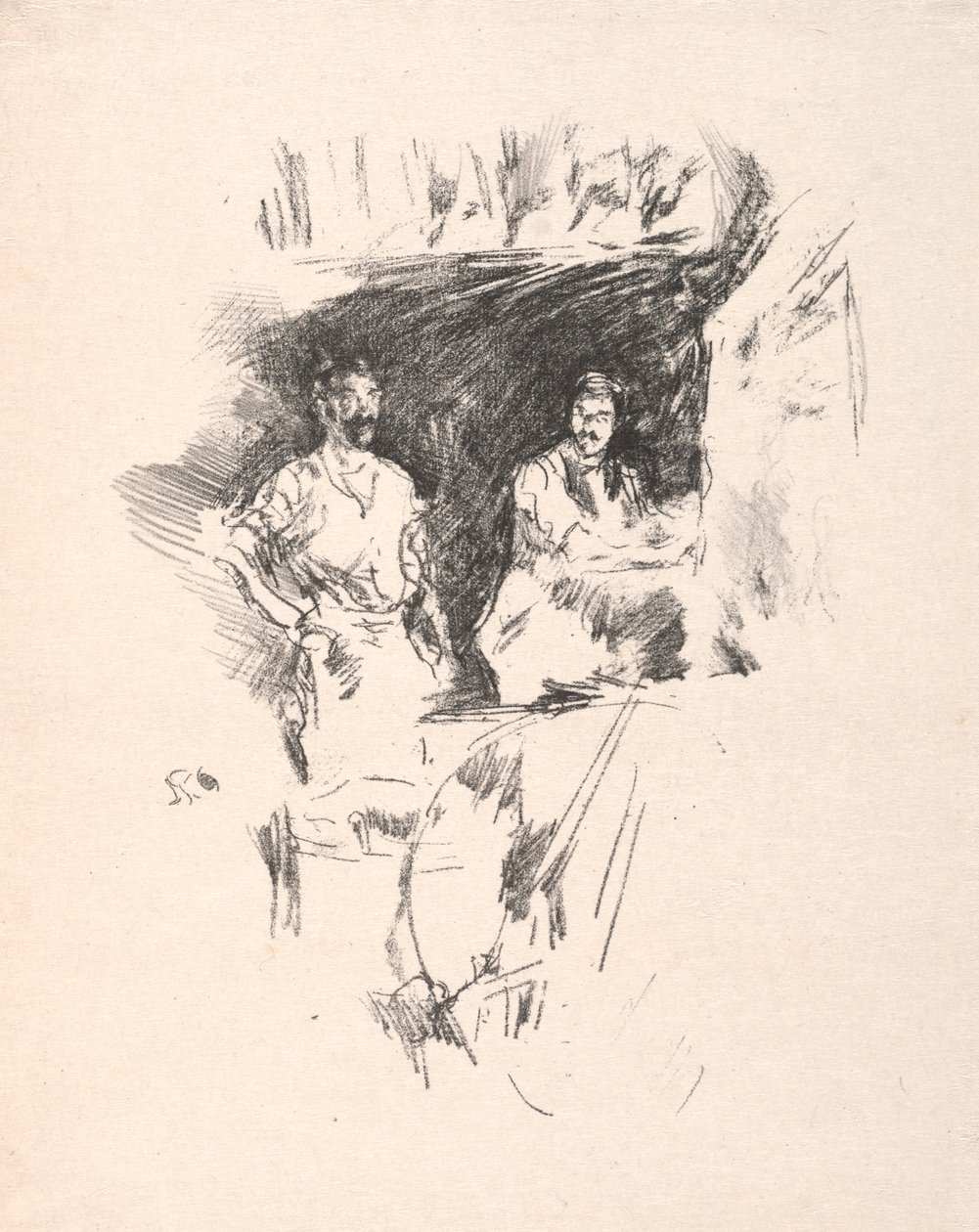 Bracia, 1895. autorstwa James Abbott McNeill Whistler