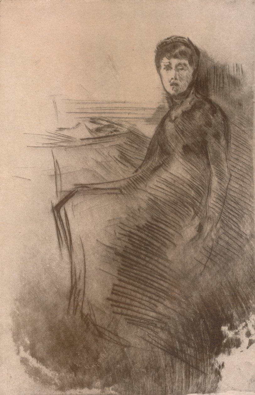 Biurko, c1870, 1904 autorstwa James Abbott McNeill Whistler