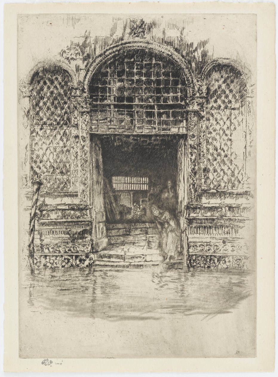 Drzwi, 1879-1880. autorstwa James Abbott McNeill Whistler