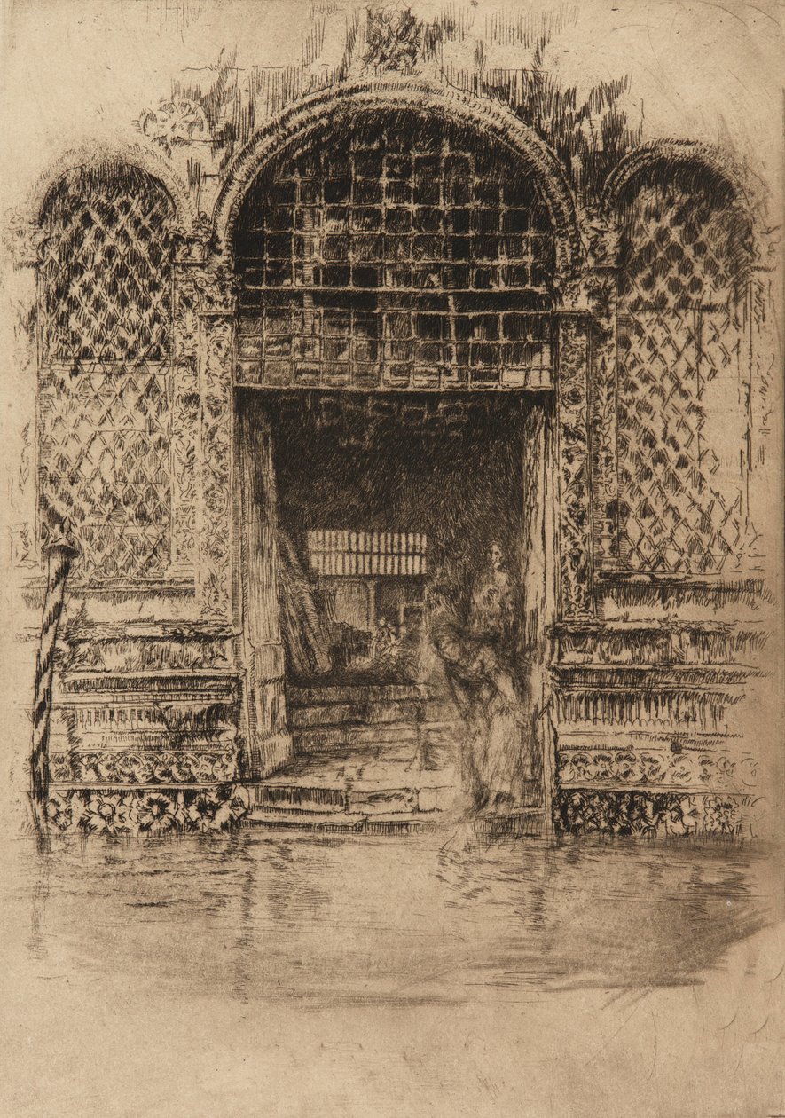 Drzwi, 1879-1880. autorstwa James Abbott McNeill Whistler