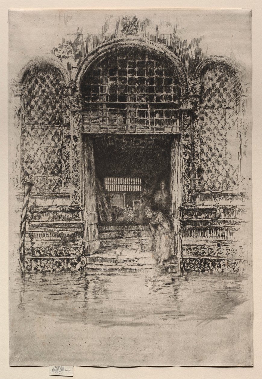 Drzwi, 1880. autorstwa James Abbott McNeill Whistler