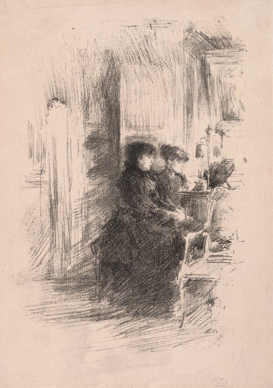 Duet, 1894. autorstwa James Abbott McNeill Whistler