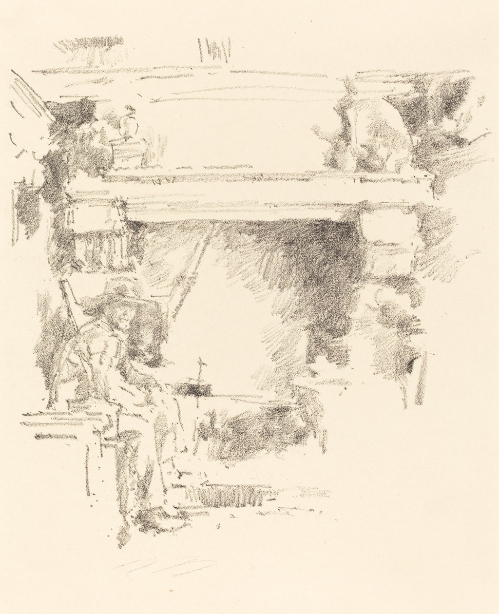 Kominek, 1893. autorstwa James Abbott McNeill Whistler