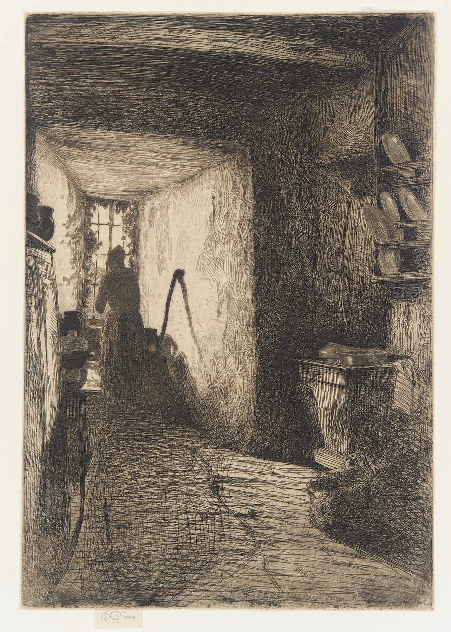 Kuchnia, 1858. autorstwa James Abbott McNeill Whistler