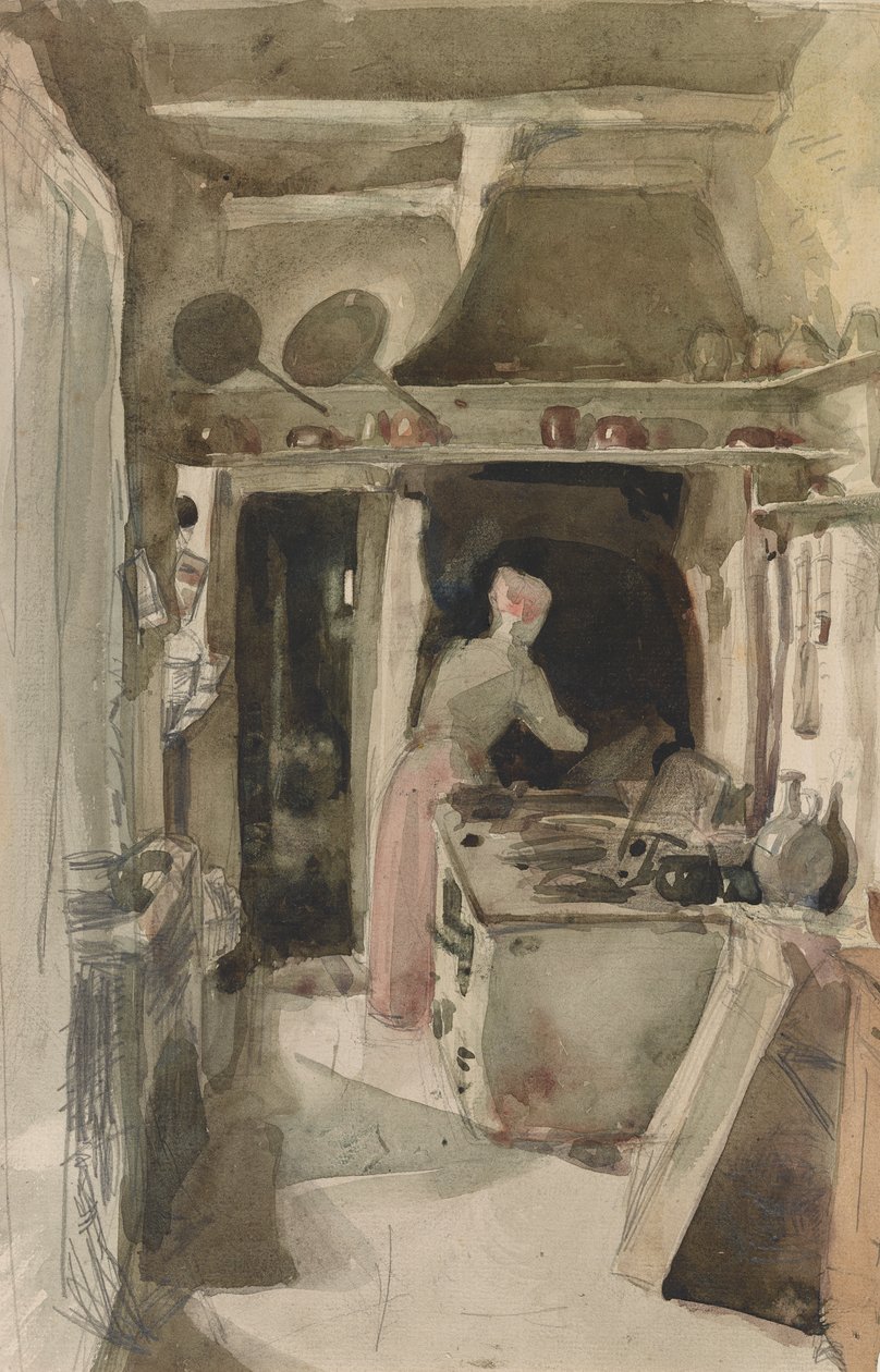 Kuchnia, 1858. autorstwa James Abbott McNeill Whistler