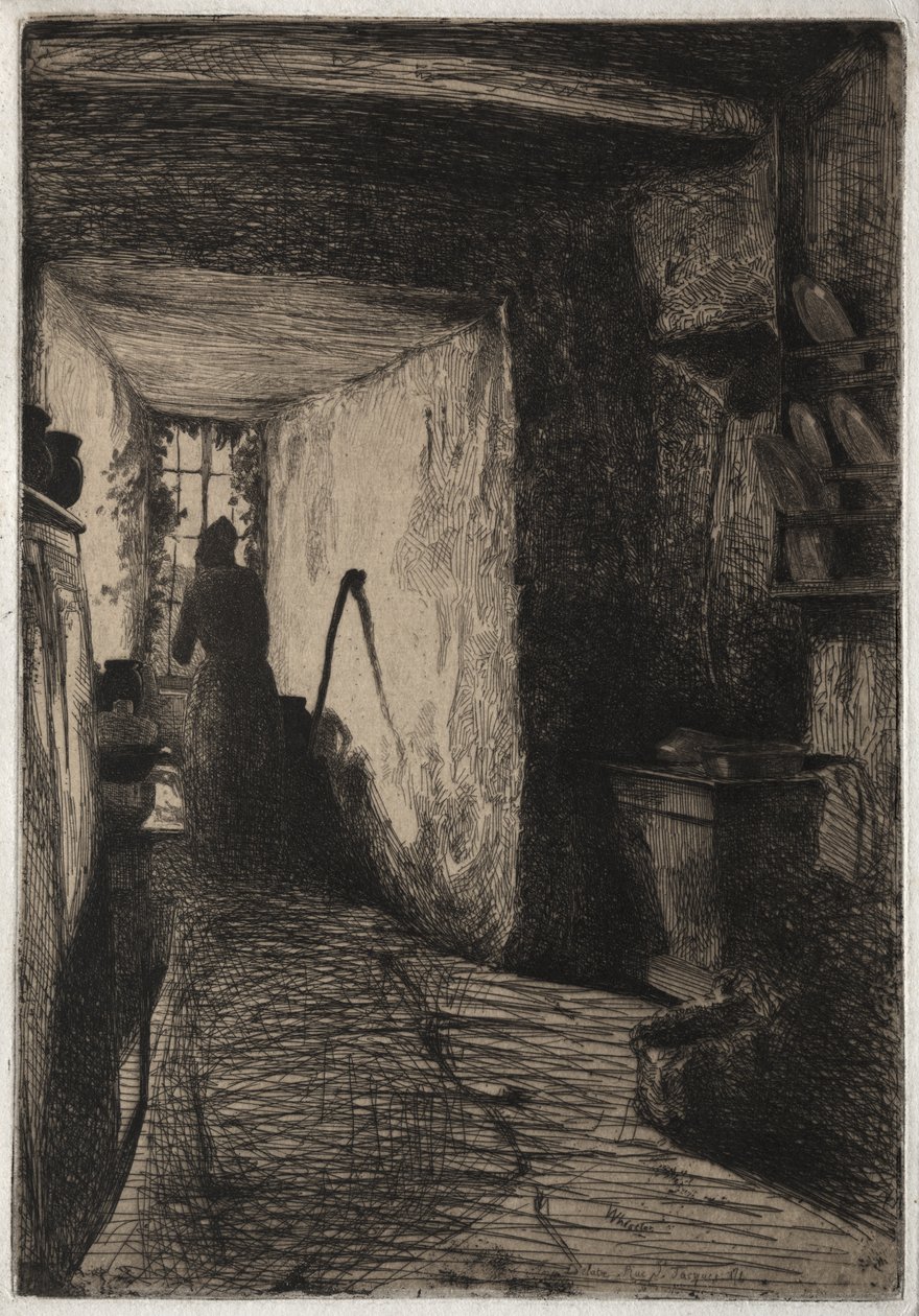 Kuchnia, 1858 autorstwa James Abbott McNeill Whistler