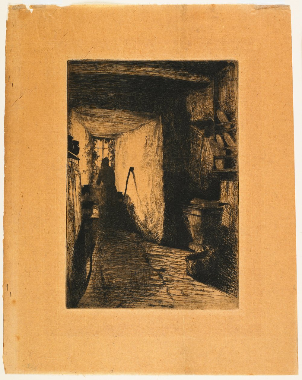 Die Küche, aus The French Set autorstwa James Abbott McNeill Whistler