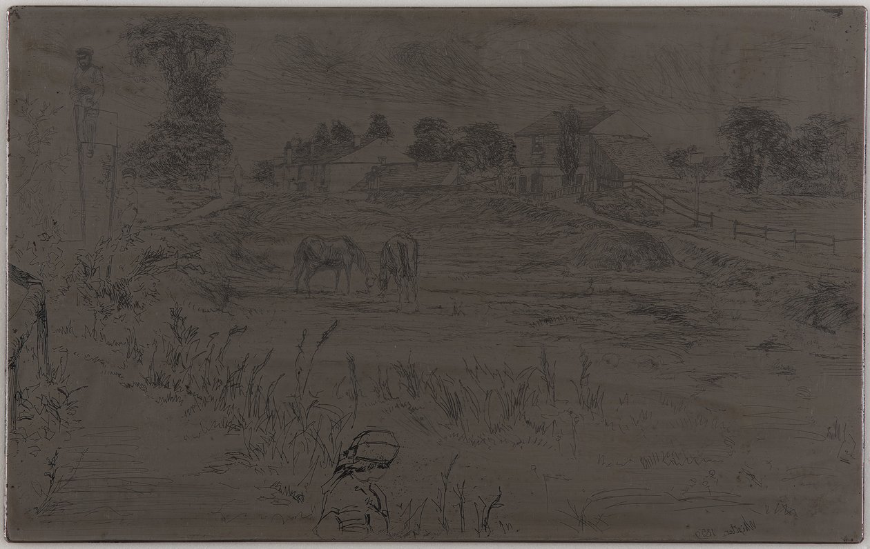 Krajobraz z koniem, 1859. autorstwa James Abbott McNeill Whistler