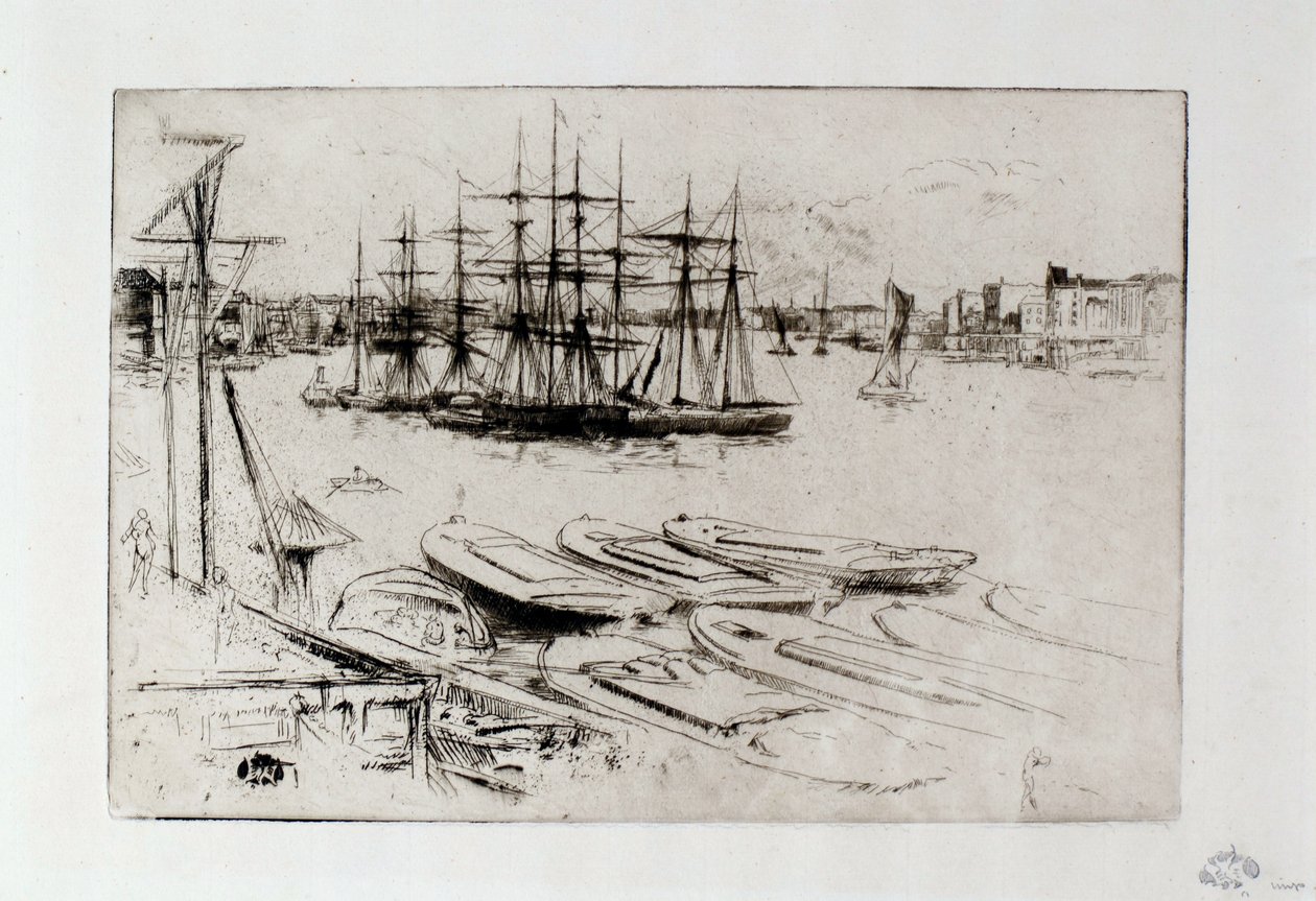 Duży basen autorstwa James Abbott McNeill Whistler
