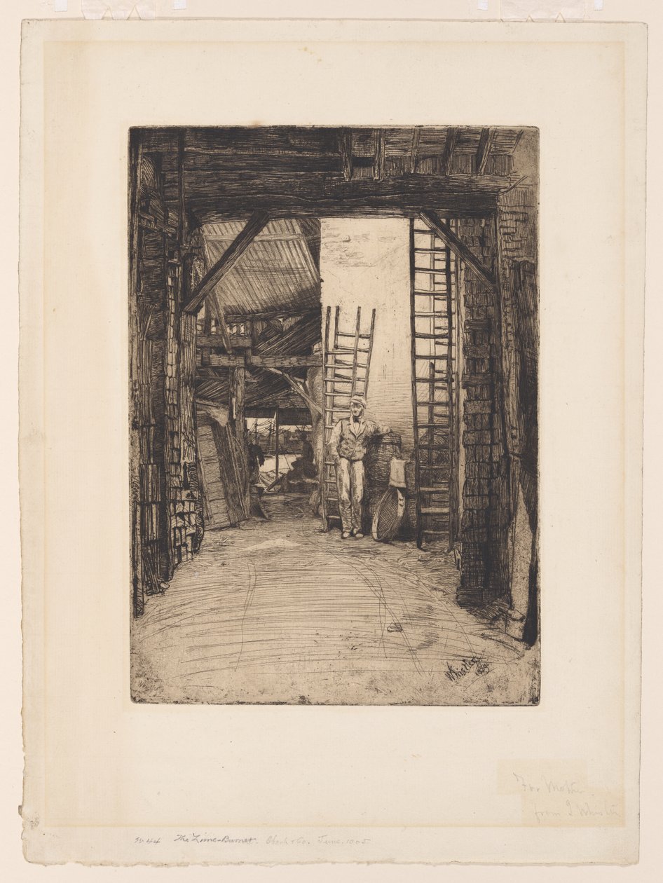 Palnik do wapna autorstwa James Abbott McNeill Whistler