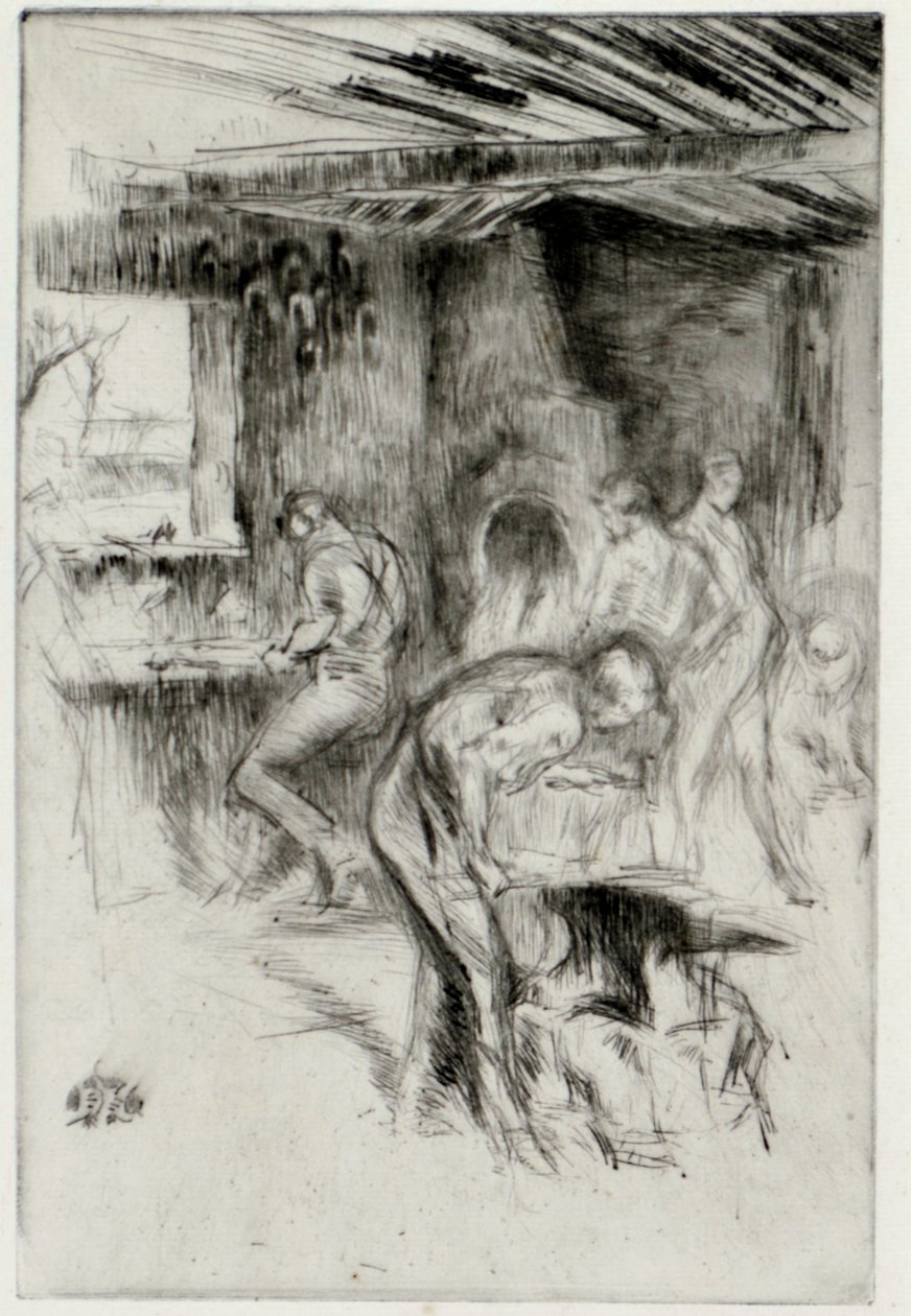 Mała Kuźnia autorstwa James Abbott McNeill Whistler