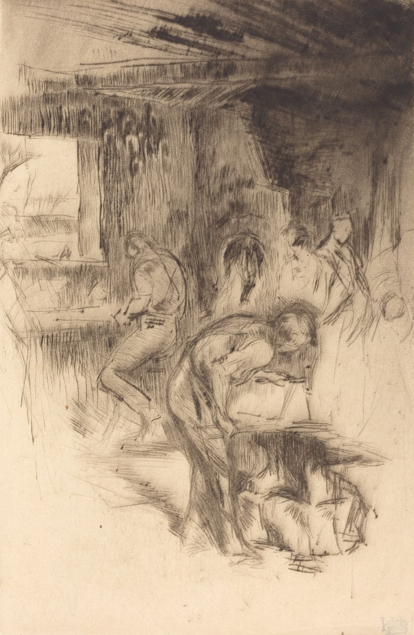 Mała Kuźnia, 1875. autorstwa James Abbott McNeill Whistler