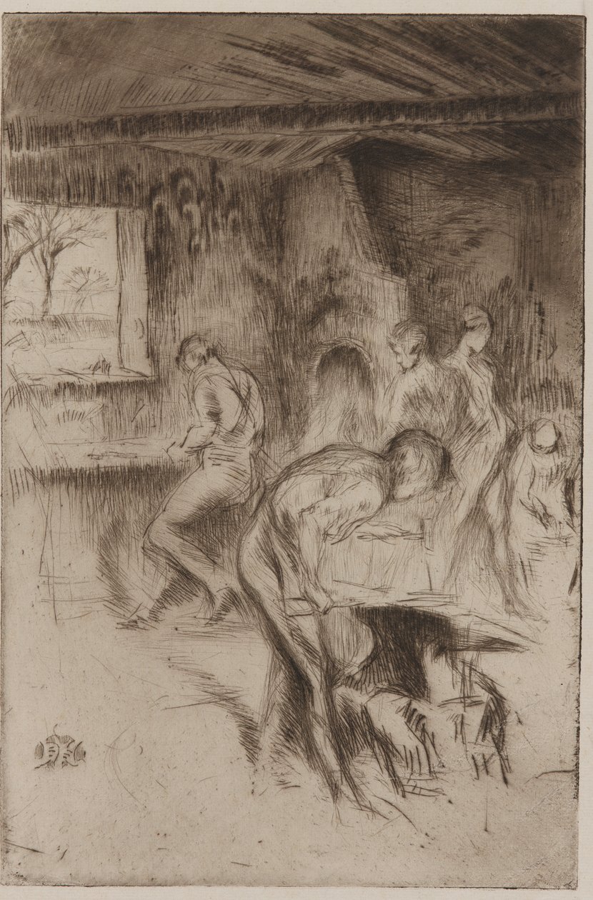 Mała Kuźnia, Liverpool, 1875. autorstwa James Abbott McNeill Whistler