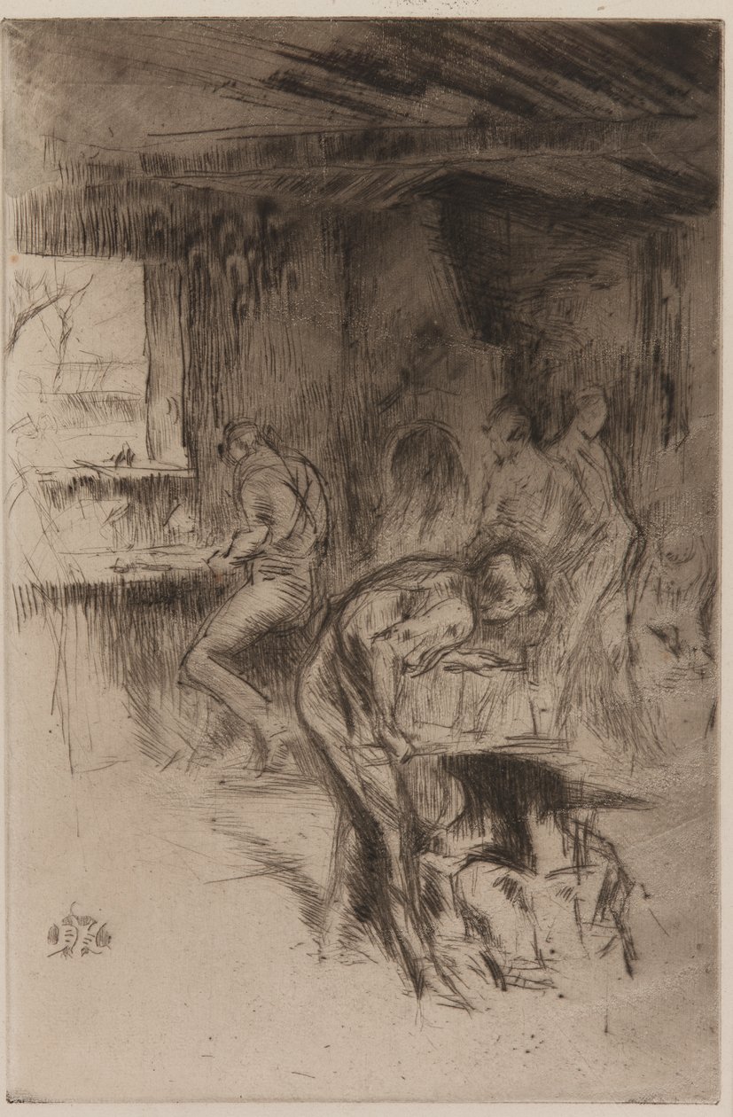 Mała Kuźnia, Liverpool, 1875. autorstwa James Abbott McNeill Whistler