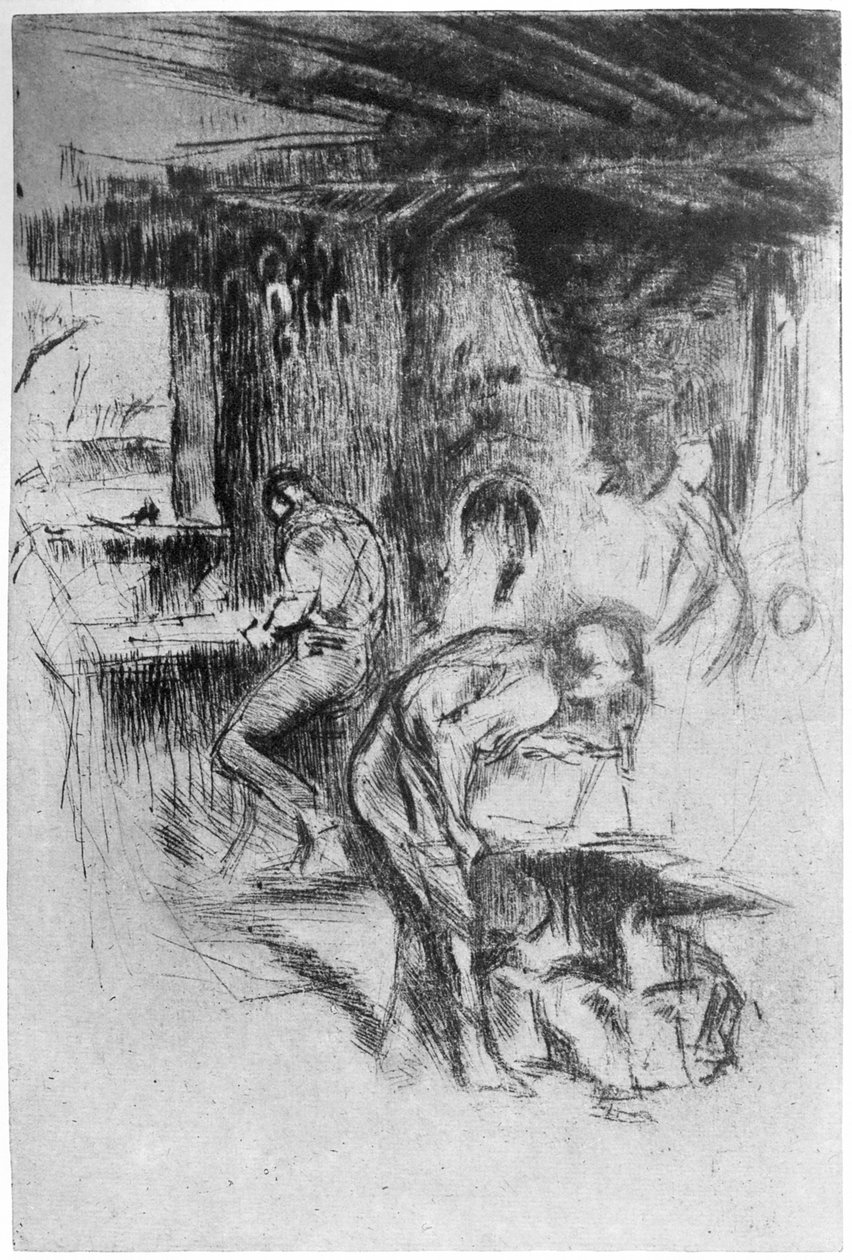 Mała Kuźnia, ok. 1860 1904. autorstwa James Abbott McNeill Whistler