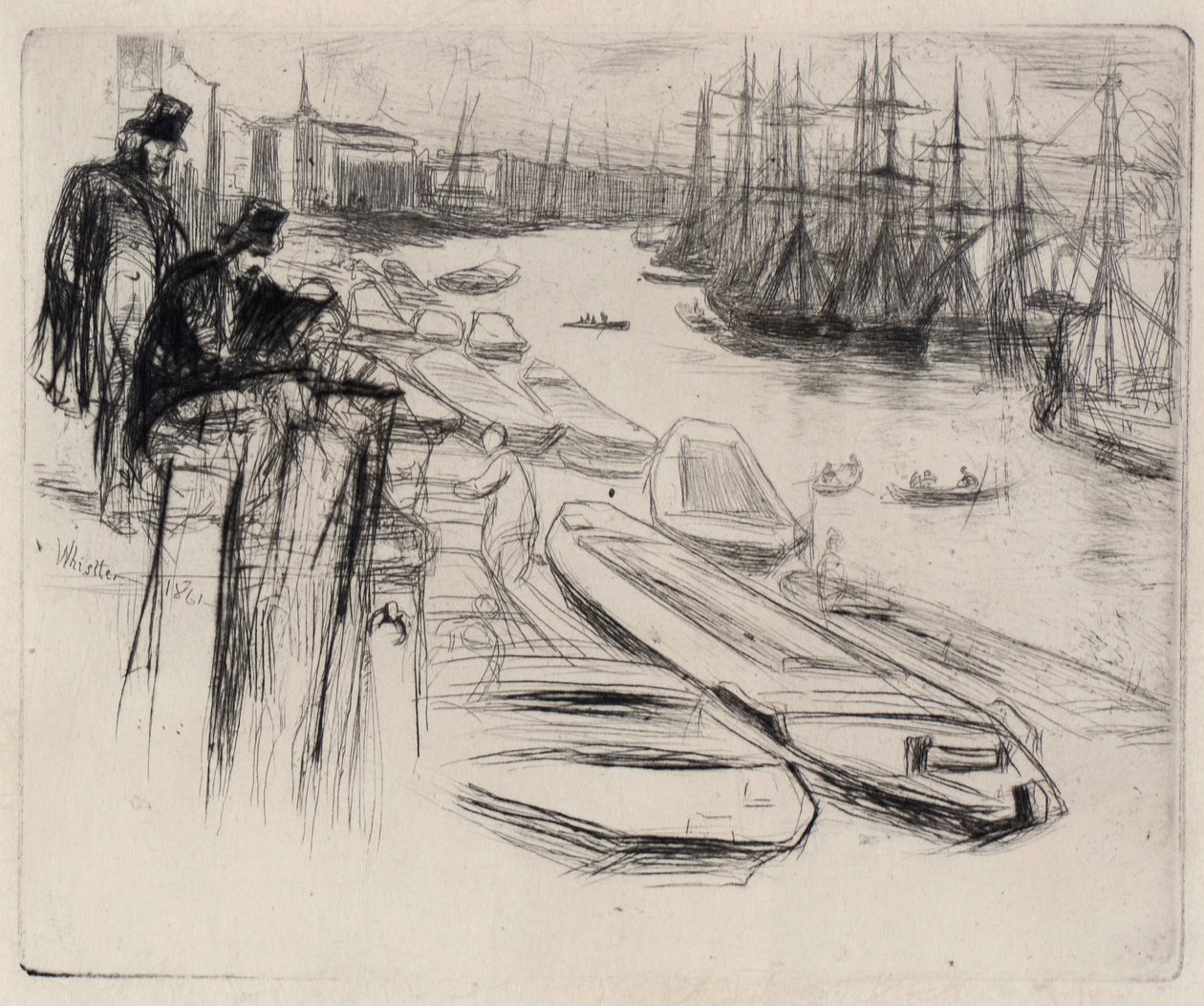 Mały Basen autorstwa James Abbott McNeill Whistler