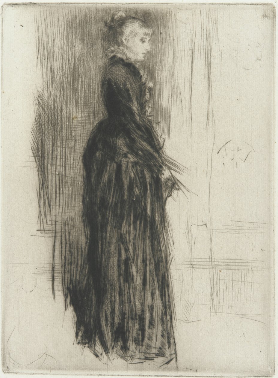Mała Aksamitna Sukienka autorstwa James Abbott McNeill Whistler
