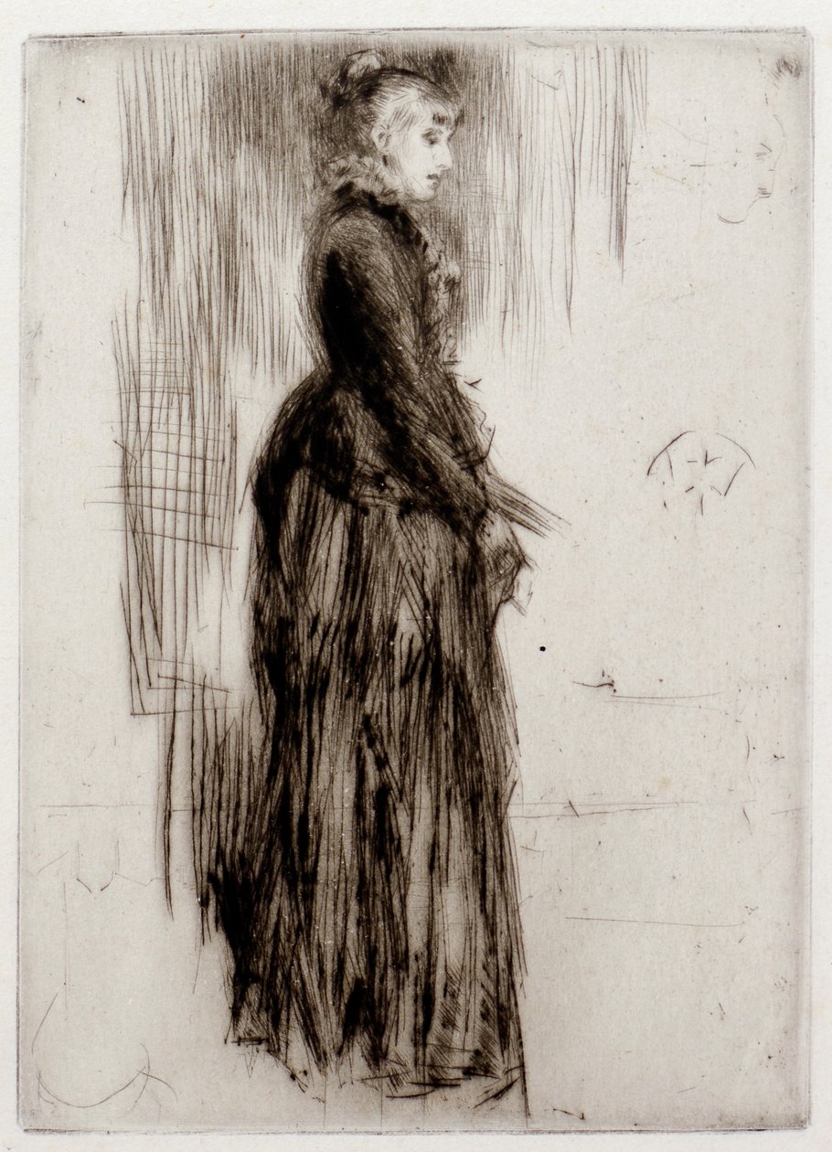 Mała Aksamitna Sukienka autorstwa James Abbott McNeill Whistler
