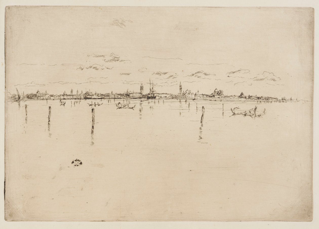 Mała Wenecja, 1879-1880. autorstwa James Abbott McNeill Whistler