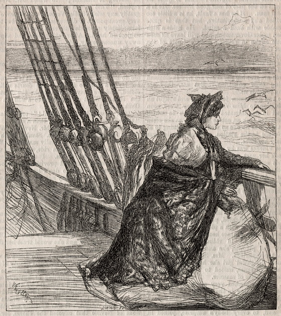 Córka Majors: Clara Vinraces Pożegnanie z ojcem, 1862. autorstwa James Abbott McNeill Whistler