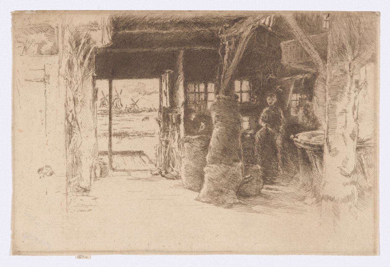 Młyn autorstwa James Abbott McNeill Whistler